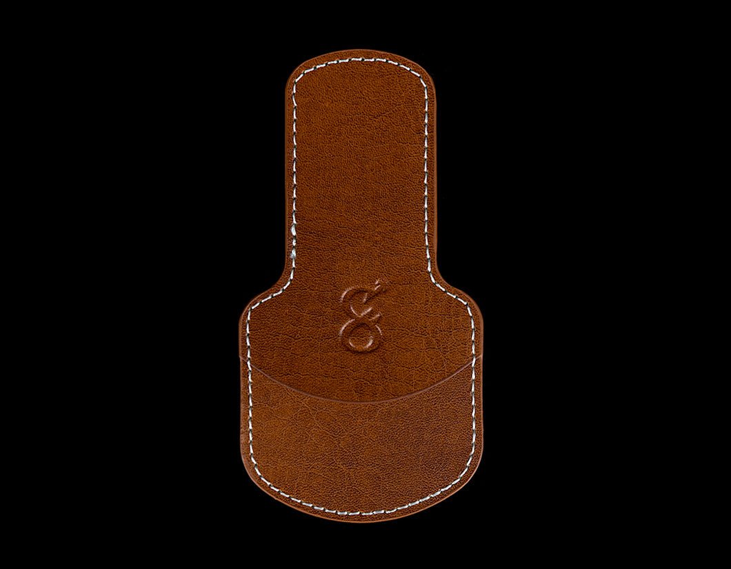 Genuine Leather Sleeve, Cognac