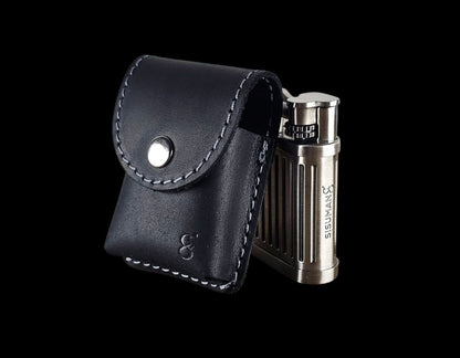 Black leather case for Sisuman Torch Lighter