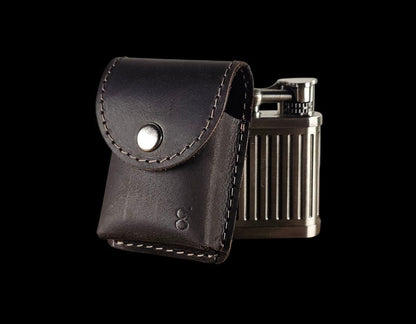 Genuine Lighter Case in Dark Brown, Sisuman