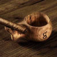 Wooden Mug, Cigar Accessory